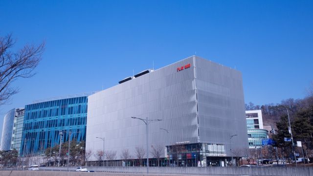 판교에 위치한 NHN의 데이터센터 TCC1. NHN