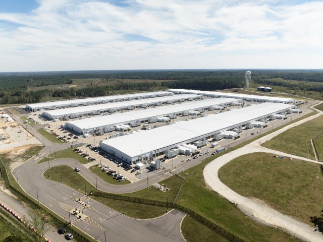 마이크로소프트 데이터센터. 마이크로소프트