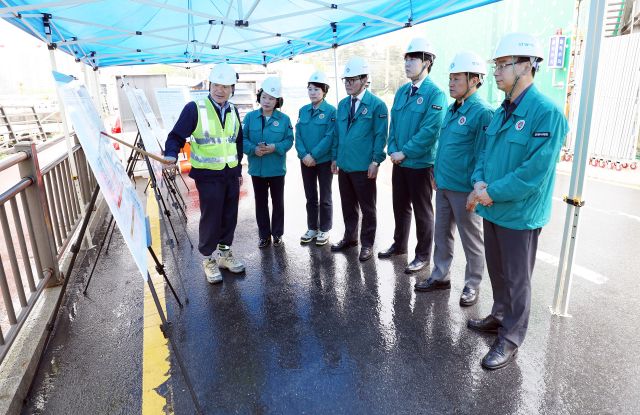 수암천 정비 사업 현장. 안양시의회 제공