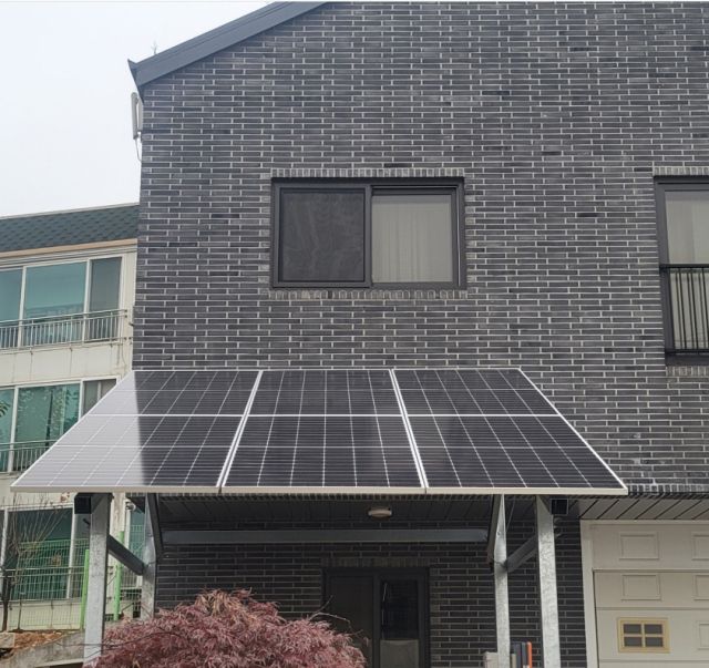 3㎾ 태양광 설비 단독주택 전경. 화성특례시 제공