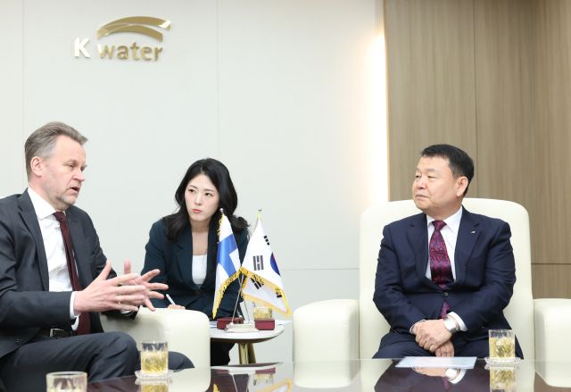 수자원공사, 핀란드 대표단과 글로벌 파트너십 조성키로