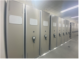 계양체육관 지하1층에 있는 서고. 인천시 제공