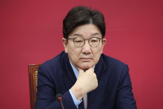 국민의힘 권성동 원내대표. 연합뉴스