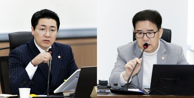 김기남(좌), 김인수 의원. 김포시의회 제공