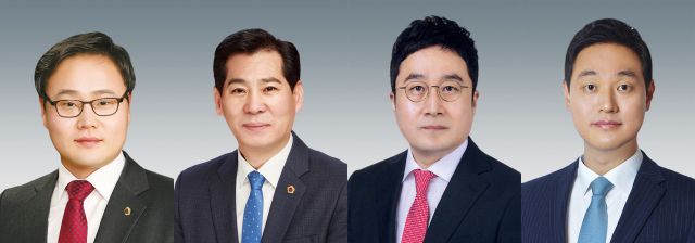 경기도의회 의정부지역 의원들이 지역 현안 해결을 위해 공동 대응에 나섰다. (왼쪽부터 지역구순)김정영·이영봉·최병선·오석규 의원. 경기도의회 제공.