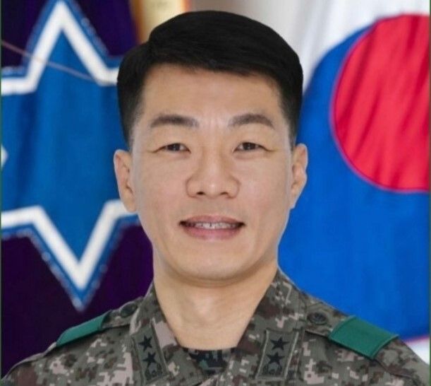 박정택 육군 수도군단장. 대한민국 육군