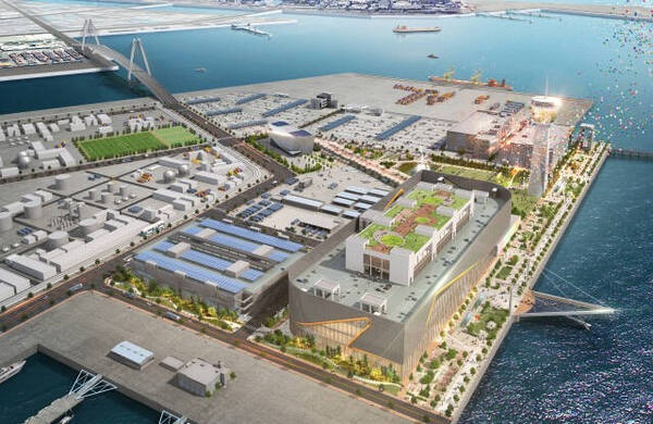 인천항 스마트 오토밸리 사업 조감도. 경기일보DB