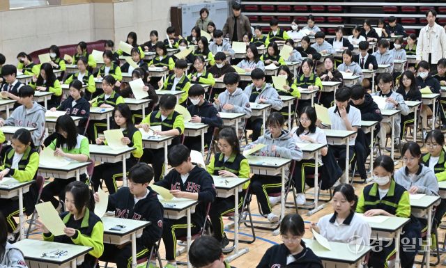 양심에 따른 무(無)감독 시험 [포토뉴스]