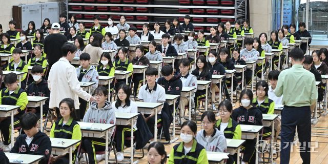 양심에 따른 무(無)감독 시험 [포토뉴스]