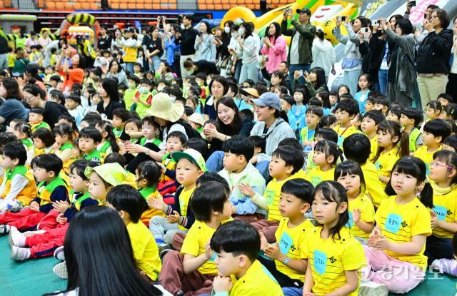 어린이들이 주인공, 수원특례시 '어린이 한마당' [포토뉴스]