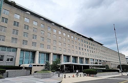 미 국무부 전경. 연합뉴스