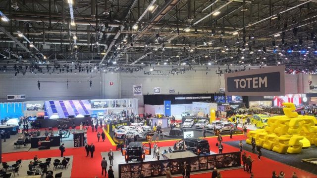 지난해 제네바 국제전시장 팔렉스포에서 열린 제네바 모터쇼. 연합뉴스