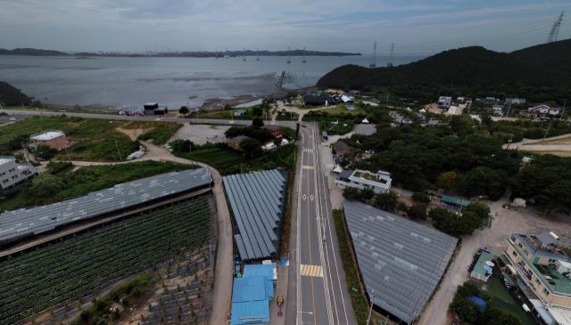 안산시 대부동 성장관리계획 시행 지침에 포함된 지역. 안산시 제공