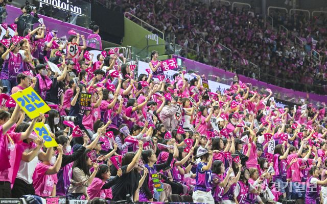 여자배구 흥국생명, 5세트 끝에 챔피언 [포토뉴스]