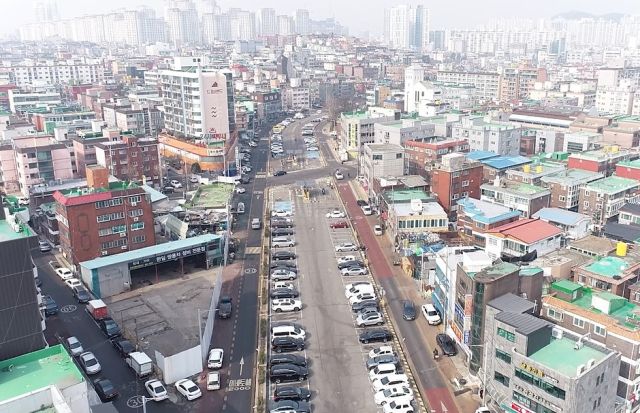 인천 남동구 만수천 전경. 남동구청 제공