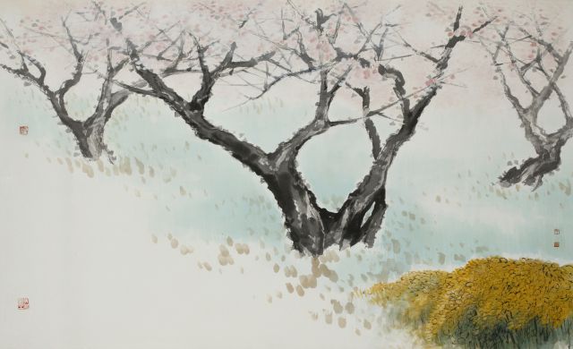 이천시립월전미술관이 '말끔하다: 월전 장우성의 산수화'展에 출품되는 작품.