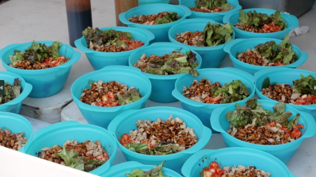 지난 2024년 인천펜타포트 락 페스티벌에서 사용한 다회용기. 인천시 제공