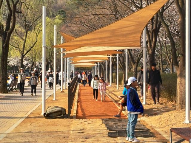 인천 남동구 장수동의 인천대공원 맨발산책로. 인천시 제공