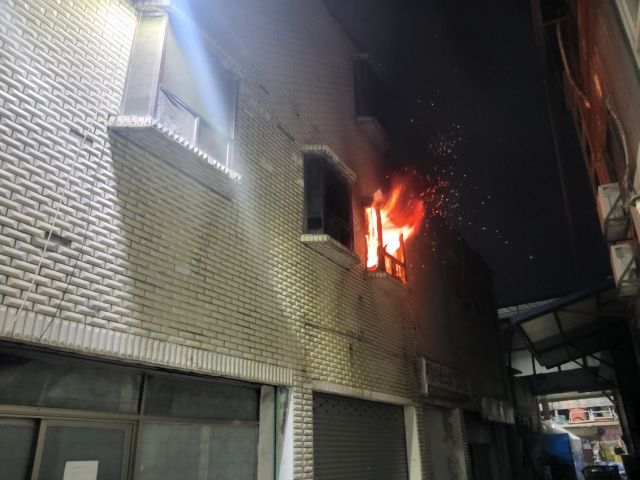 평택 서정동 숙박시설 화재현장. 송탄소방서 제공