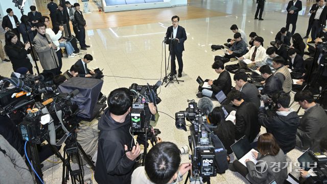 김동연 경기도지사, 제21대 대통령선거 출마선언 [포토뉴스]