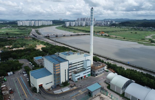 안산시 폐기물처리(소각)시설 전경. 안산시 제공