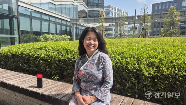 환경교육 봉사자 장혜란씨. 박용규기자