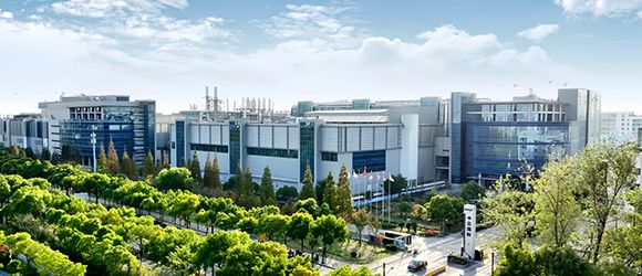 SMIC 상하이 본사 전경. SMIC