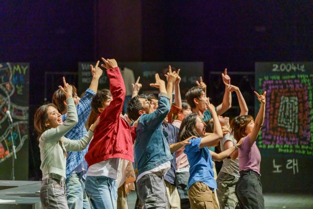 지난해 열린 제1회 대한민국 대학연극제에서 한양대학교 팀이 무대를 선보이고 있다. 용인문화재단 제공