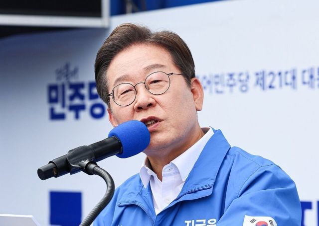 이재명 더불어민주당 대선 후보. 연합뉴스
