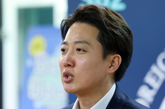 이준석 개혁신당 대선 후보. 연합뉴스