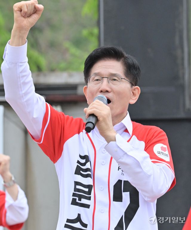 국민의힘 김문수 후보, 동탄에서 지지 호소 [포토뉴스]