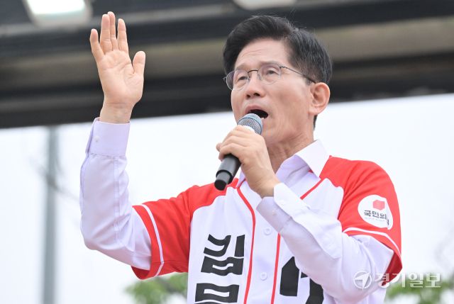 국민의힘 김문수 후보, 동탄에서 지지 호소 [포토뉴스]