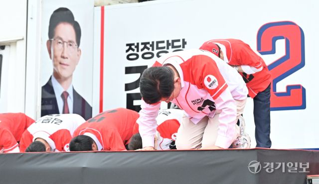 국민의힘 김문수 후보, 동탄에서 지지 호소 [포토뉴스]