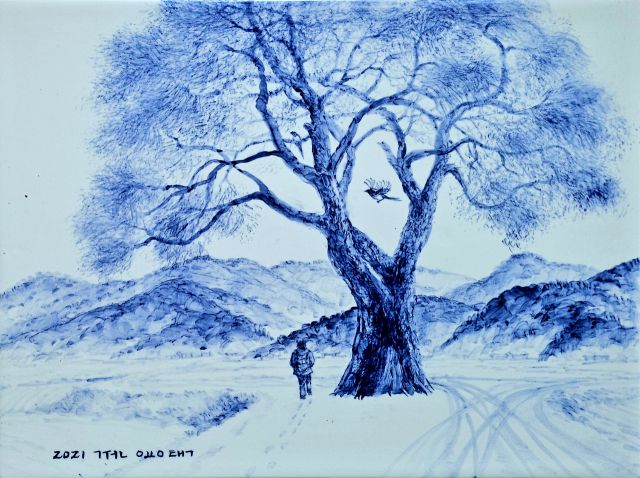 권용택, ‘느릅나무이야기’. 작가 제공