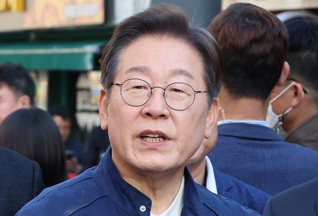 이재명 더불어민주당 대선 후보. 연합뉴스