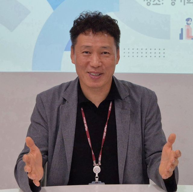 김동권 경기도선수단 총감독. 임창만기자