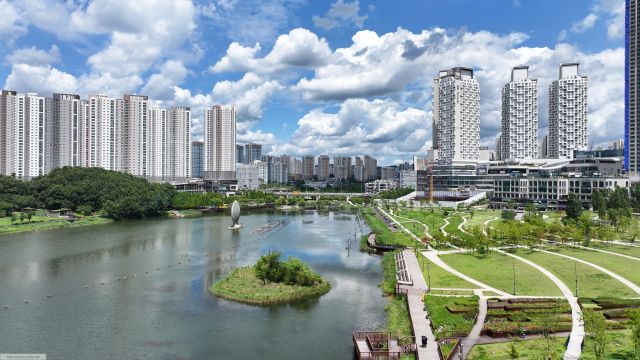 동탄호수공원 전경. 화성특례시 제공