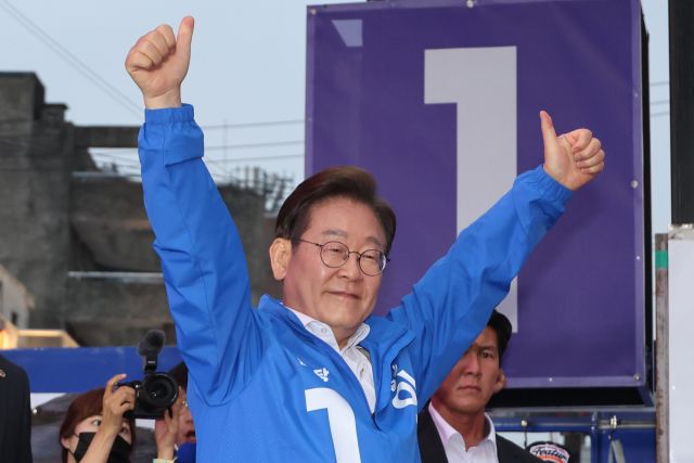 더불어민주당 이재명 대선 후보. 연합뉴스