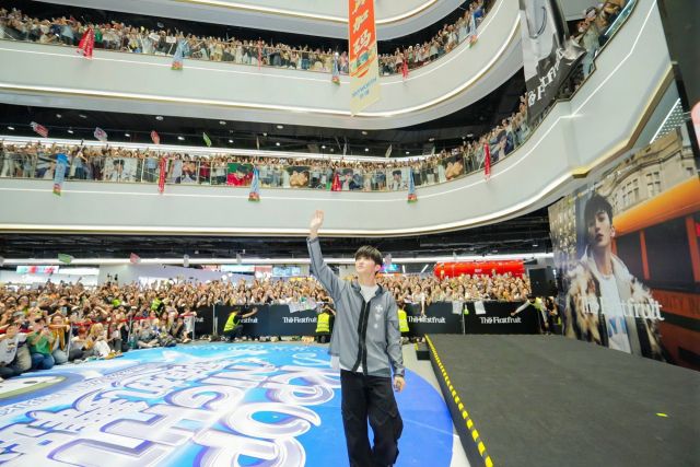 텐센트 뮤직이 진행한 마크 중국 팝업스토어. SM 제공