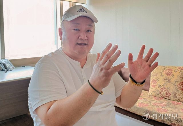 최정필 용인특례시배구협회장.송상호기자