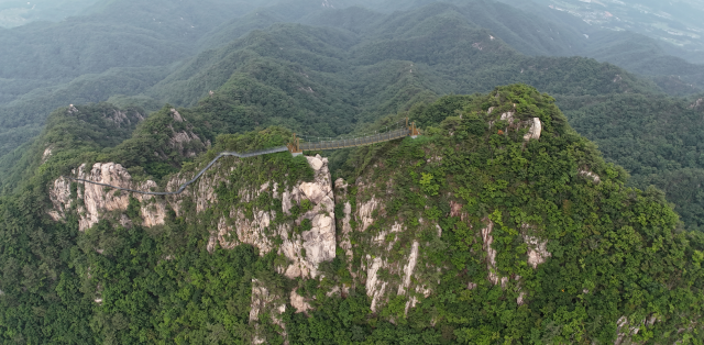 포천 운악산 출렁다리 조감도. 포천시 제공