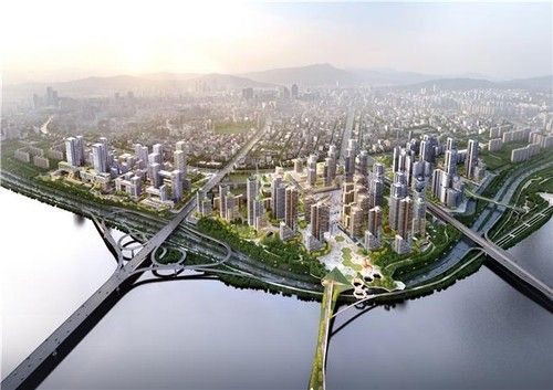 압구정 2∼5구역 재건축 신속통합기획 전체 조감도. 서울시