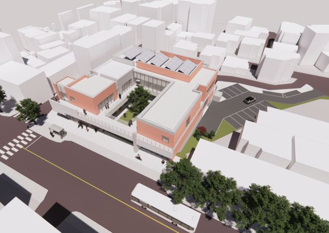 경기도 광주 송정에 들어설 ‘도시재생 어울림센터’의 조감도. 경기도 제공