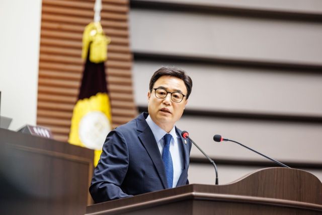 박상영 광주시의원. 광주시의회 제공