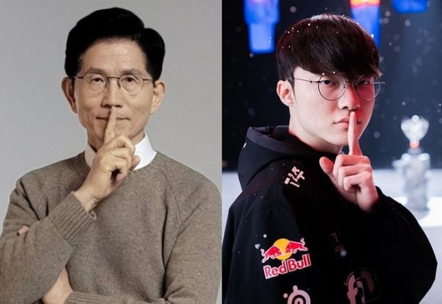 김문수 국민의힘 대선 후보, 프로게이머 페이커 이상혁 씨. 김문수 후보 캠프, 라이엇게임즈