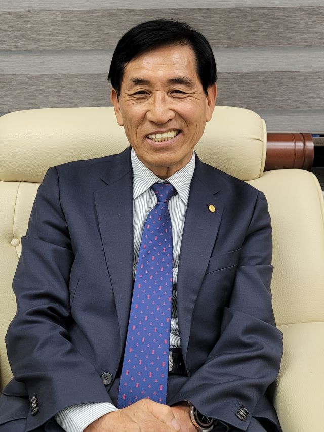 군포시 통장협의회 김선옥 회장. 윤덕흥 기자