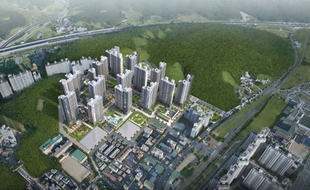 고양 더샵포레나 조감도. 포스코이앤씨 제공