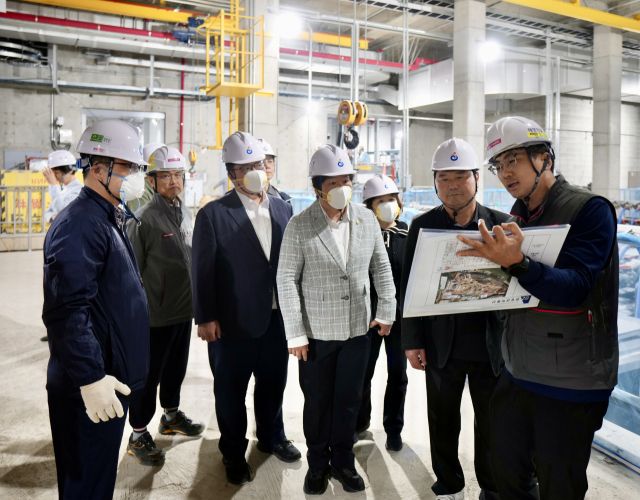 하남시의회 지난해 회계연도 결산검사 위원들은 하수처리장 증설 사업장에 대한 현장방문 활동에 나섰다. 하남시의회 제공