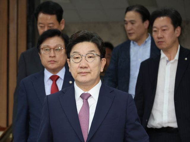 국민의힘 권성동 원내대표. 연합뉴스