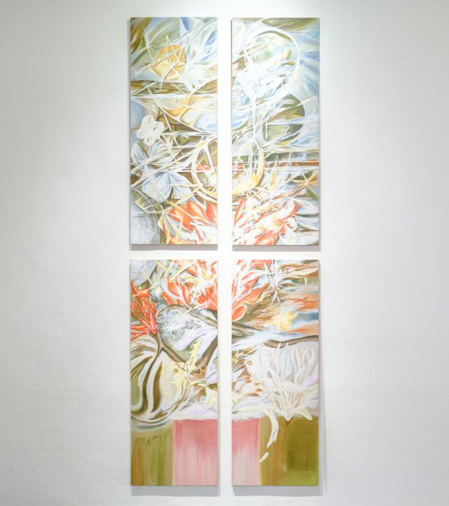 방선우作 ‘희미한 꽃들의 이탈된 몽상 궤적’(2025). 아트 포 랩 제공